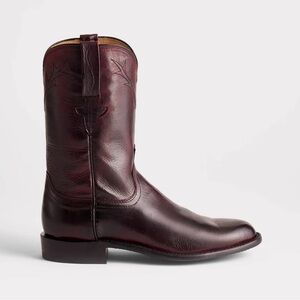 Lucchese Dark Brown Roper Boots